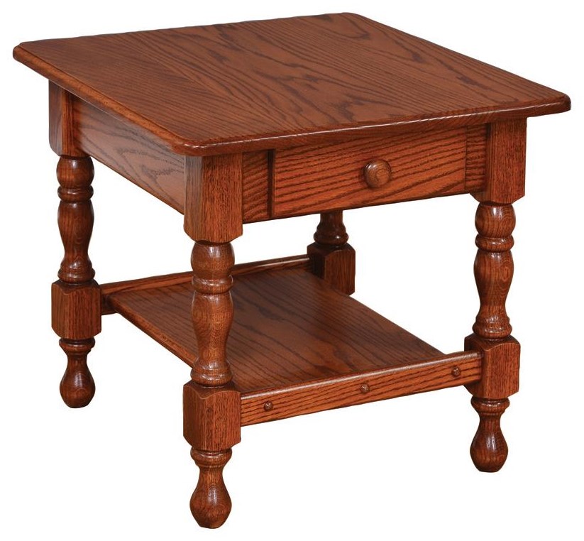 Hopewood Traditional 12001DS End Table Wayside Furniture